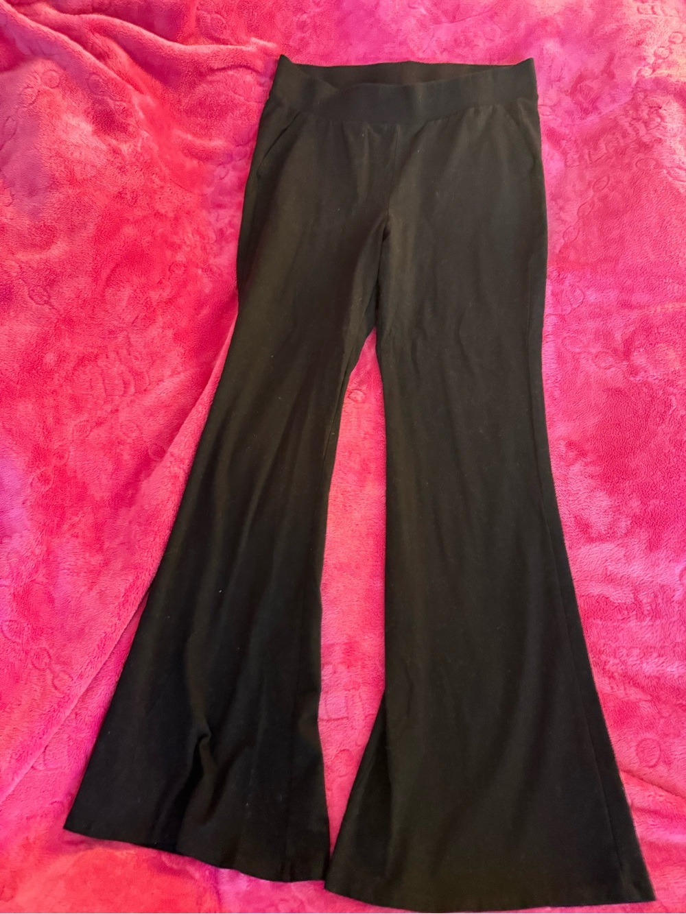 Torrid Black Flared Leggings